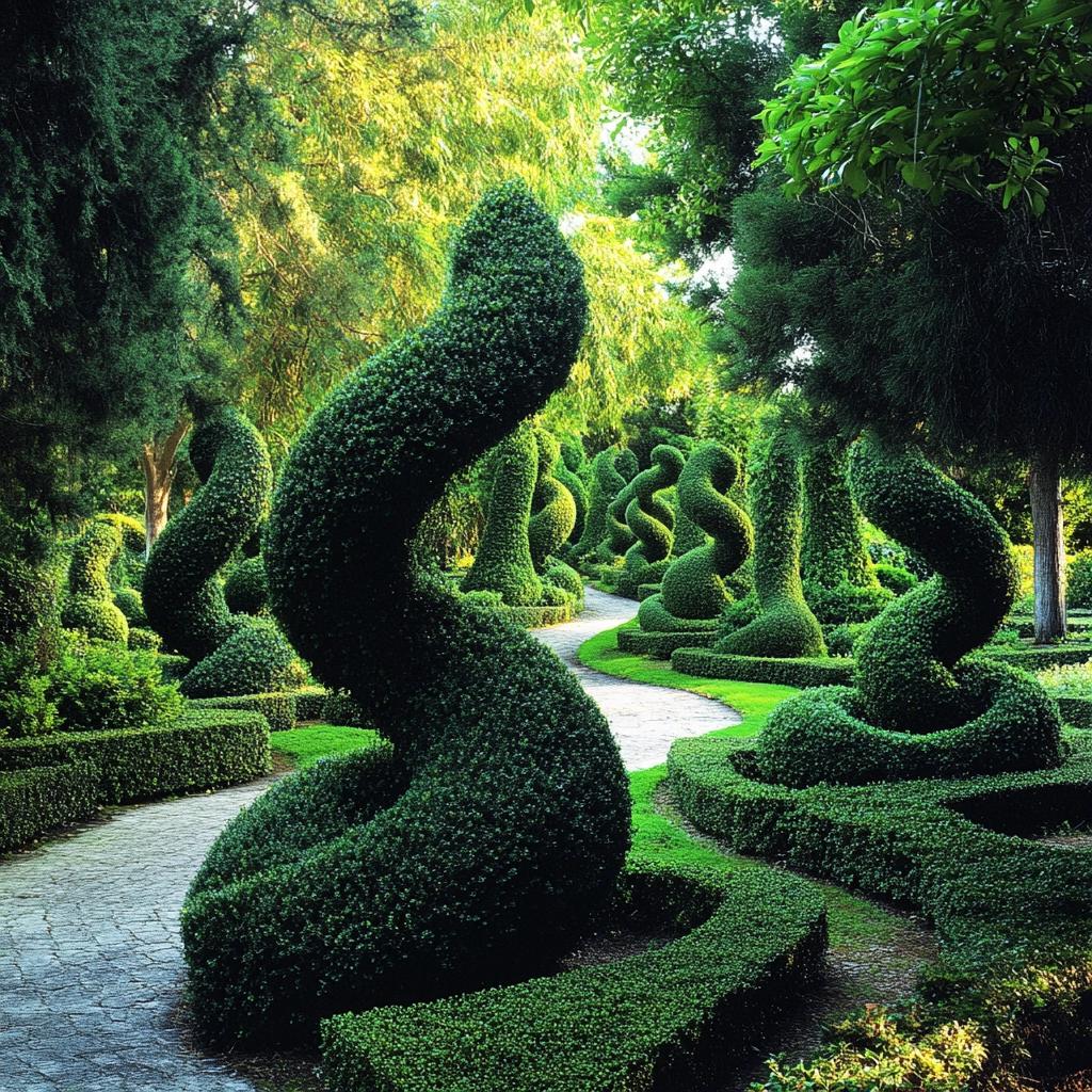 A Arte da Topiaria: Transformando Jardins em Esculturas Vivas 1 A Arte da Topiaria: Transformando Jardins em Esculturas Vivas