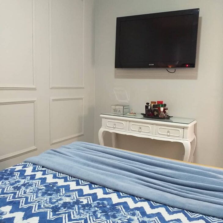 10 Inspirações de Aparadores Brancos para Todos os Ambientes 1 Foto de aparador branco 5 - 5