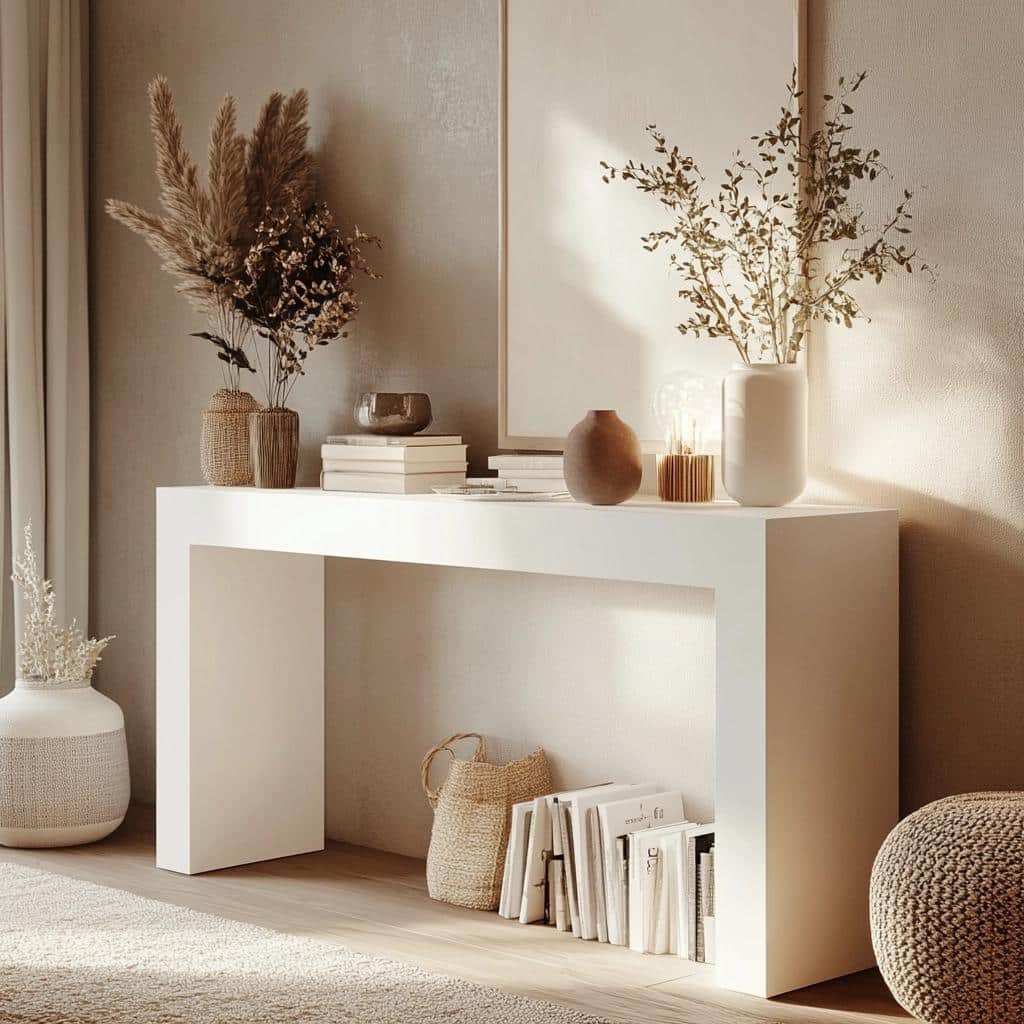10 Inspirações de Aparadores Brancos para Todos os Ambientes 2 30 Inspirações de Aparadores Brancos para Todos os Ambientes