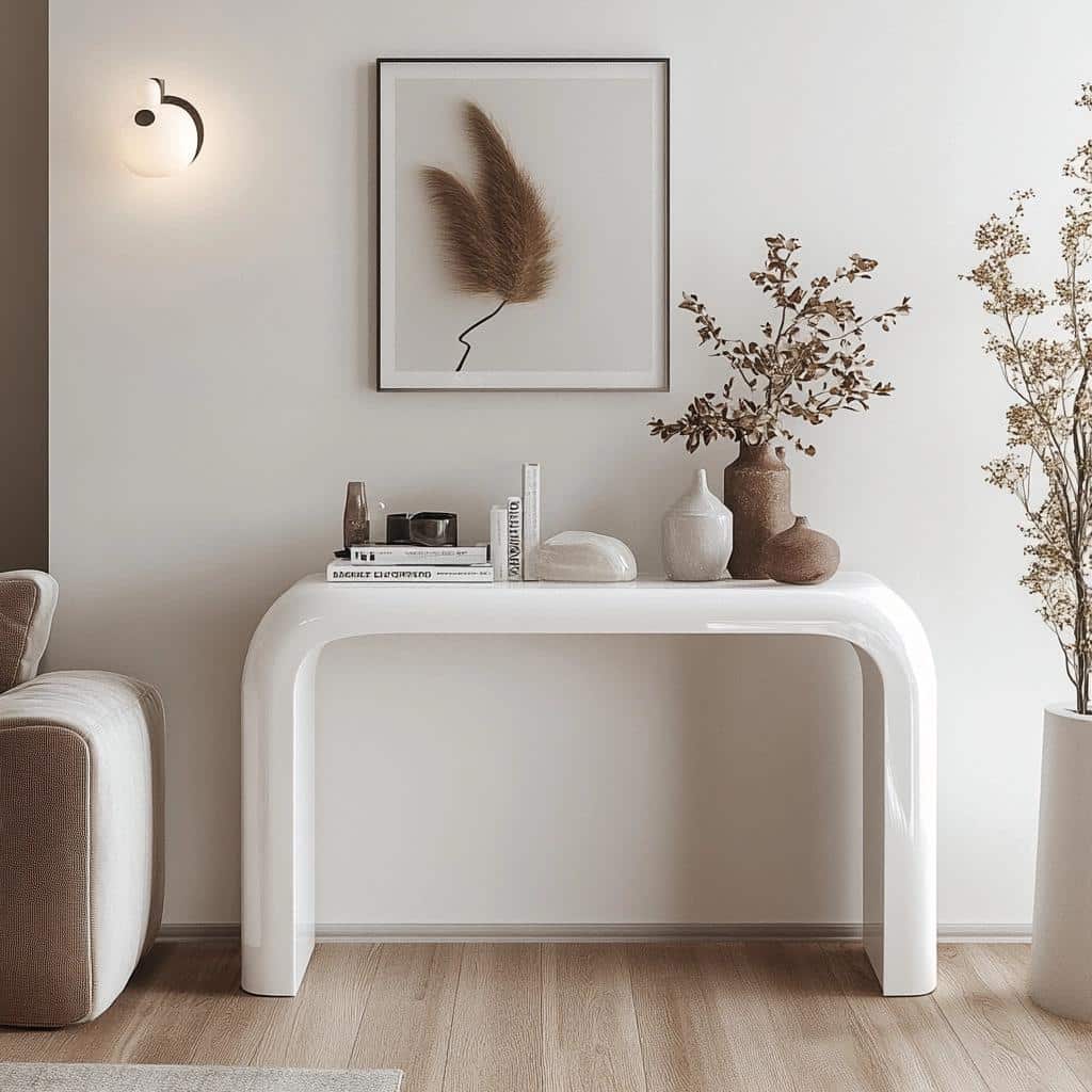 10 Inspirações de Aparadores Brancos para Todos os Ambientes 6 30 Inspirações de Aparadores Brancos para Todos os Ambientes
