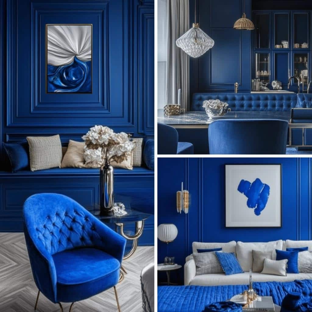 Azul Royal: 10 Ideias Elegantes para Usar Esse Tom Inspirador 8 Azul Royal: 75 Ideias Elegantes para Usar Esse Tom Inspirador