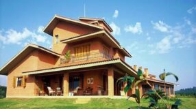 Luminárias rústicas: 10 ideias encantadoras que transformam a iluminação dos ambientes. 7 Casa de fazenda rústica
