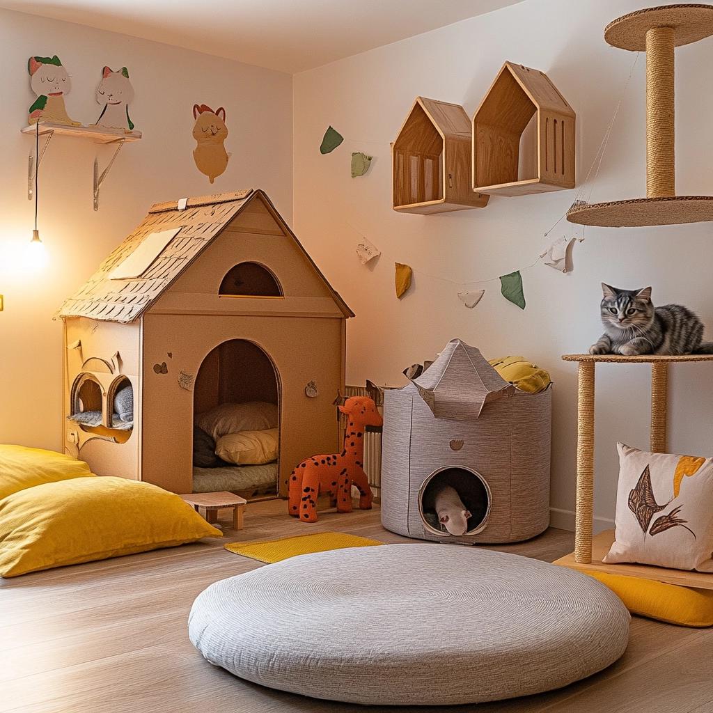 Casinhas para Gato: Ideias e Modelos de Decoração 10 2 Casinhas para Gato: Ideias e Modelos de Decoração