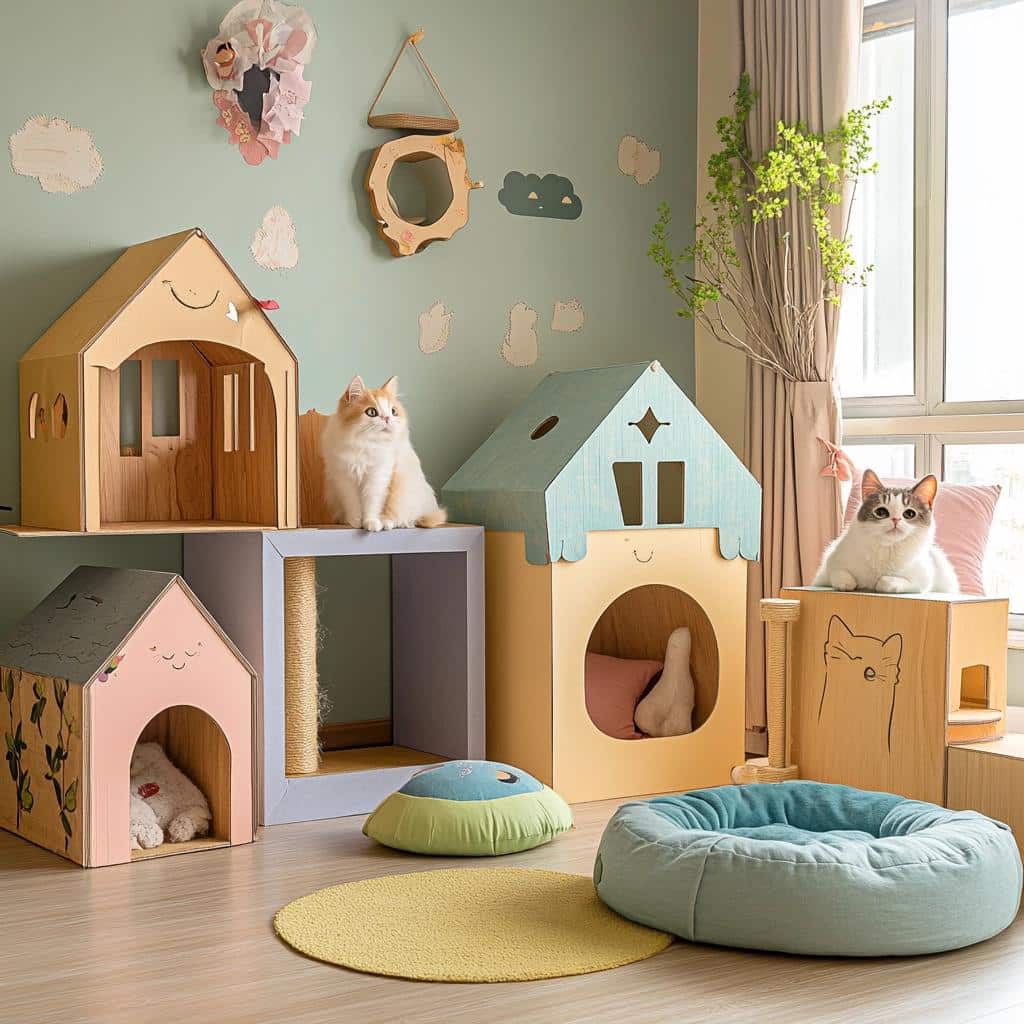 Casinhas para Gato: Ideias e Modelos de Decoração 10 6 Casinhas para Gato: Ideias e Modelos de Decoração