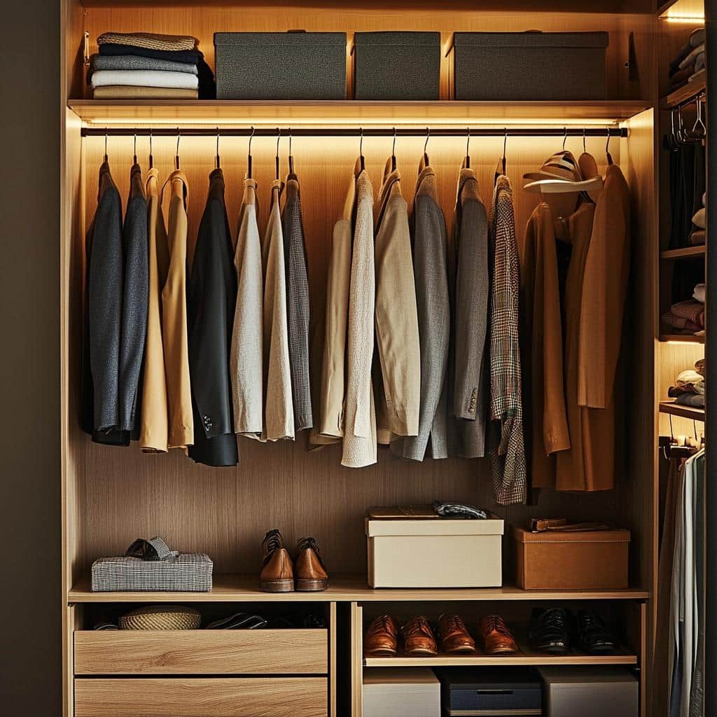 10 Ideias De Closet Aberto Para Deixar Sua Casa Elegante E Organizada.
