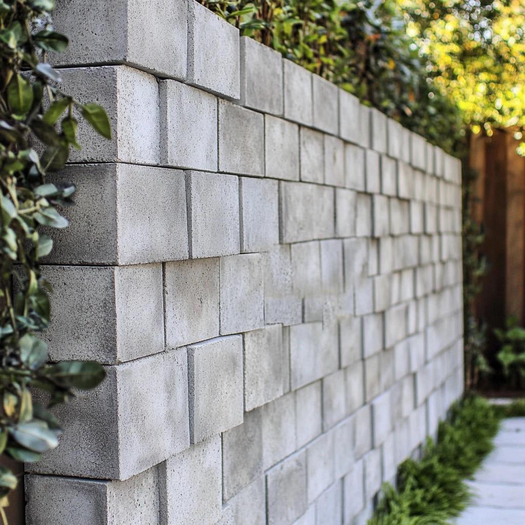 Como Fazer Um Murinho Barato com Blocos de Concreto Aparente 4 Como Fazer Um Murinho Barato com Blocos de Concreto Aparente