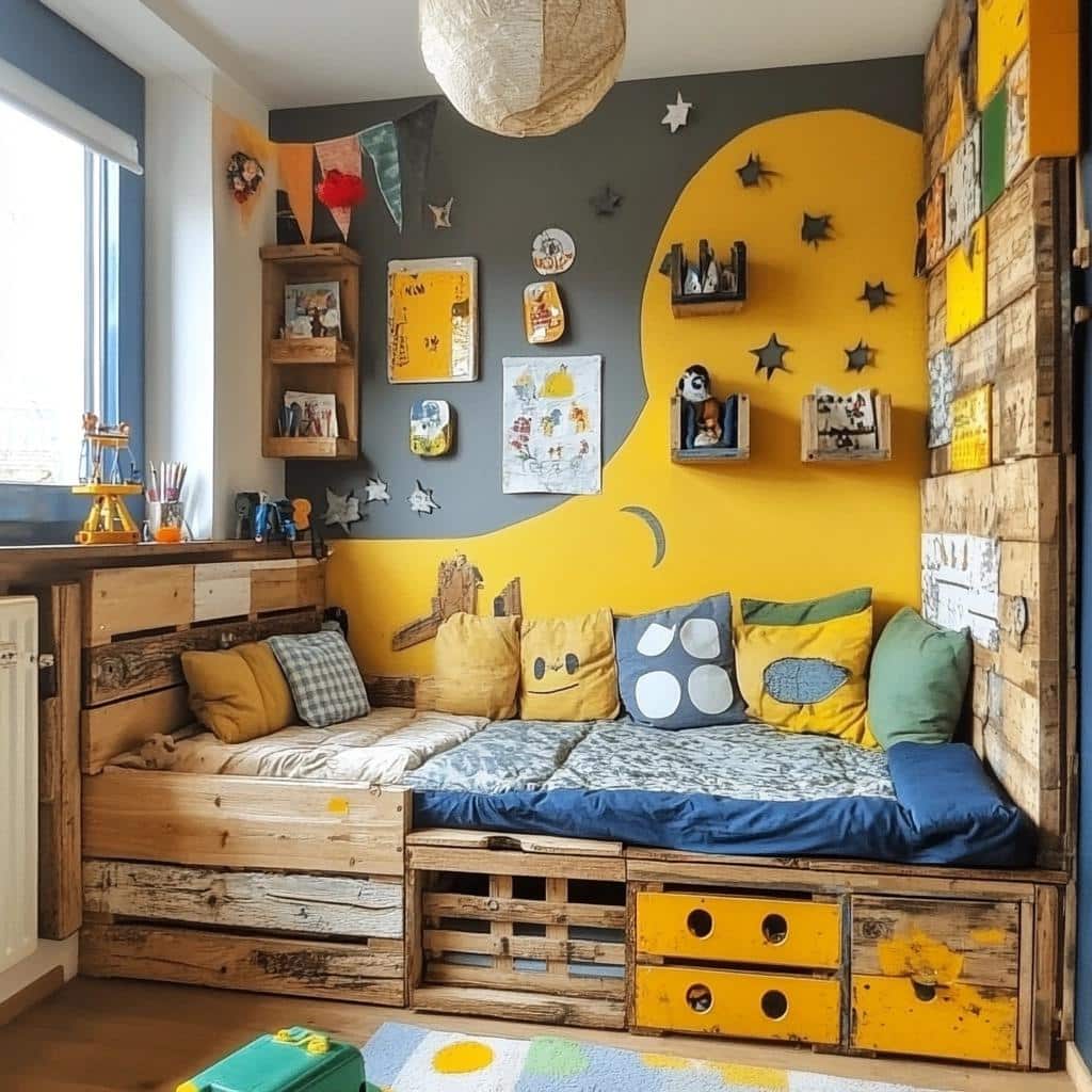 Como Montar um Quarto Infantil Gastando Pouco: Dicas de Upcycling e DIY 2 Como Montar um Quarto Infantil Gastando Pouco: Dicas de Upcycling e DIY