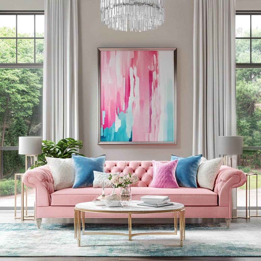 Decoração: Cores que Valorizam o Rosa 1 Decoração: Cores que Valorizam o Rosa
