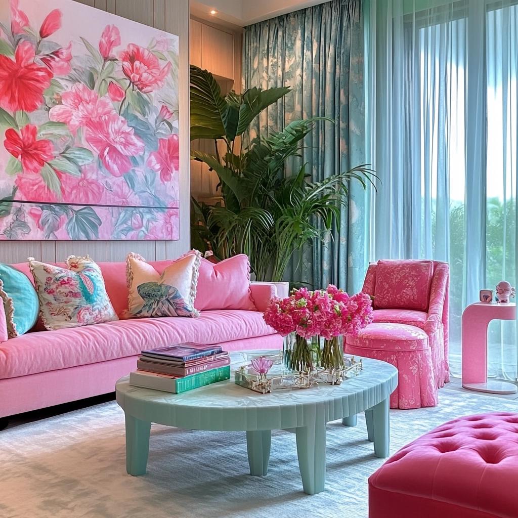 Decoração: Cores que Valorizam o Rosa 4 Decoração: Cores que Valorizam o Rosa