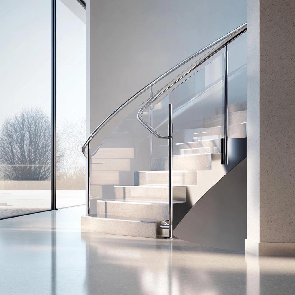 70 Ideias de Corrimão de Inox para Sua Casa 8 70 Ideias de Corrimão de Inox para Sua Casa
