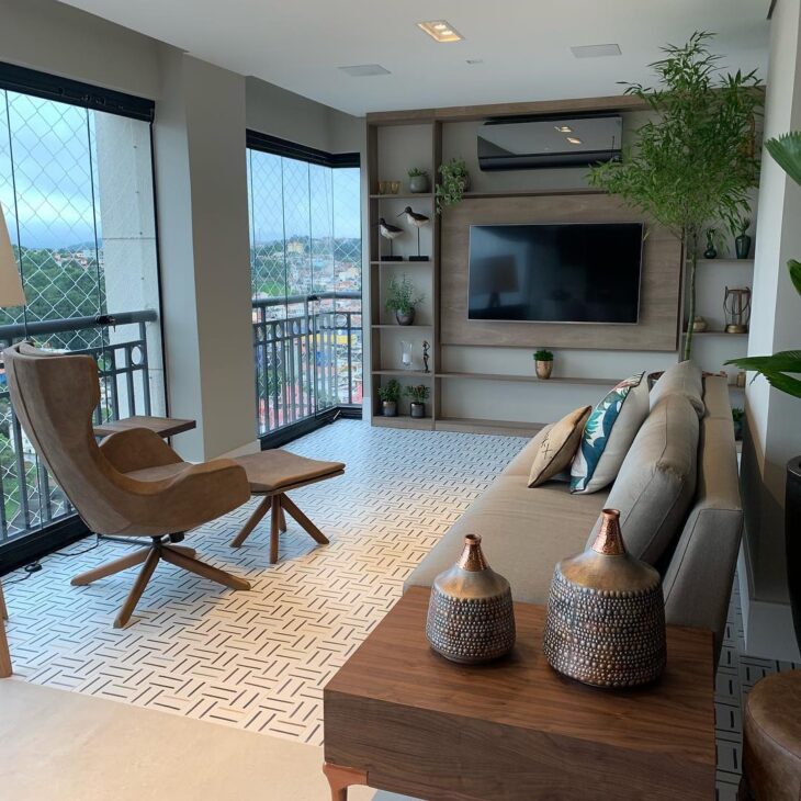 Cortinas de vidro: como transformar seu espaço com elegância 9 Imagem de cortina de vidro 2, mostrando um ambiente leve e integrado.