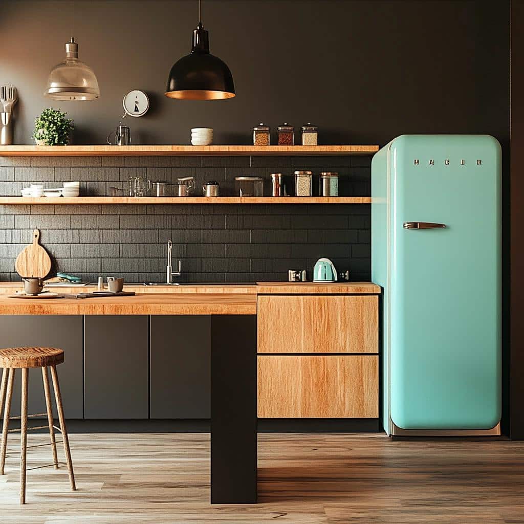 Cozinhas Vintage Modernas: Inspirações para Unir o Retrô e o Contemporâneo 4 Cozinhas Vintage Modernas: Inspirações para Unir o Retrô e o Contemporâneo