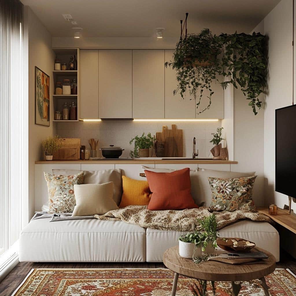 Decoração de Kitnet: 10 Ideias para Deixá-la com a Sua Cara 2 Decoração de Kitnet: 50 Ideias para Deixá-la com a Sua Cara