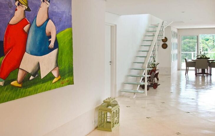 Escadas de vidro: 30 modelos para inspirar seus projetos 7 foto: reprodução / Idália Daudt Arquitetura