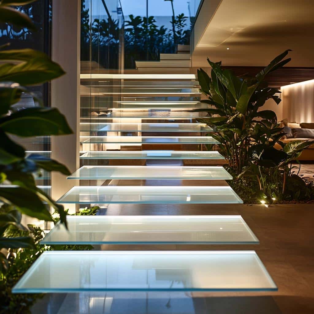 Escadas de vidro: 30 modelos para inspirar seus projetos 6 Escadas de vidro: 30 modelos para inspirar seus projetos