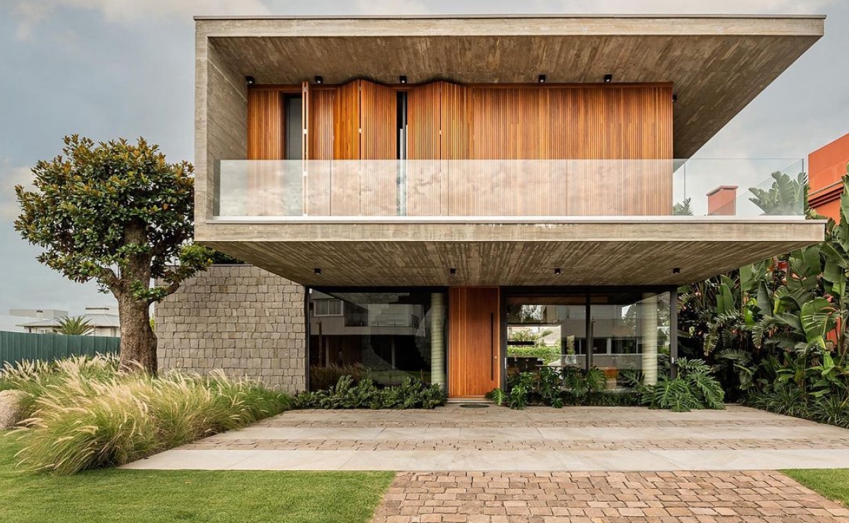 100 fachadas de casas modernas para o seu projeto 3 Foto de fachadas de casas modernas