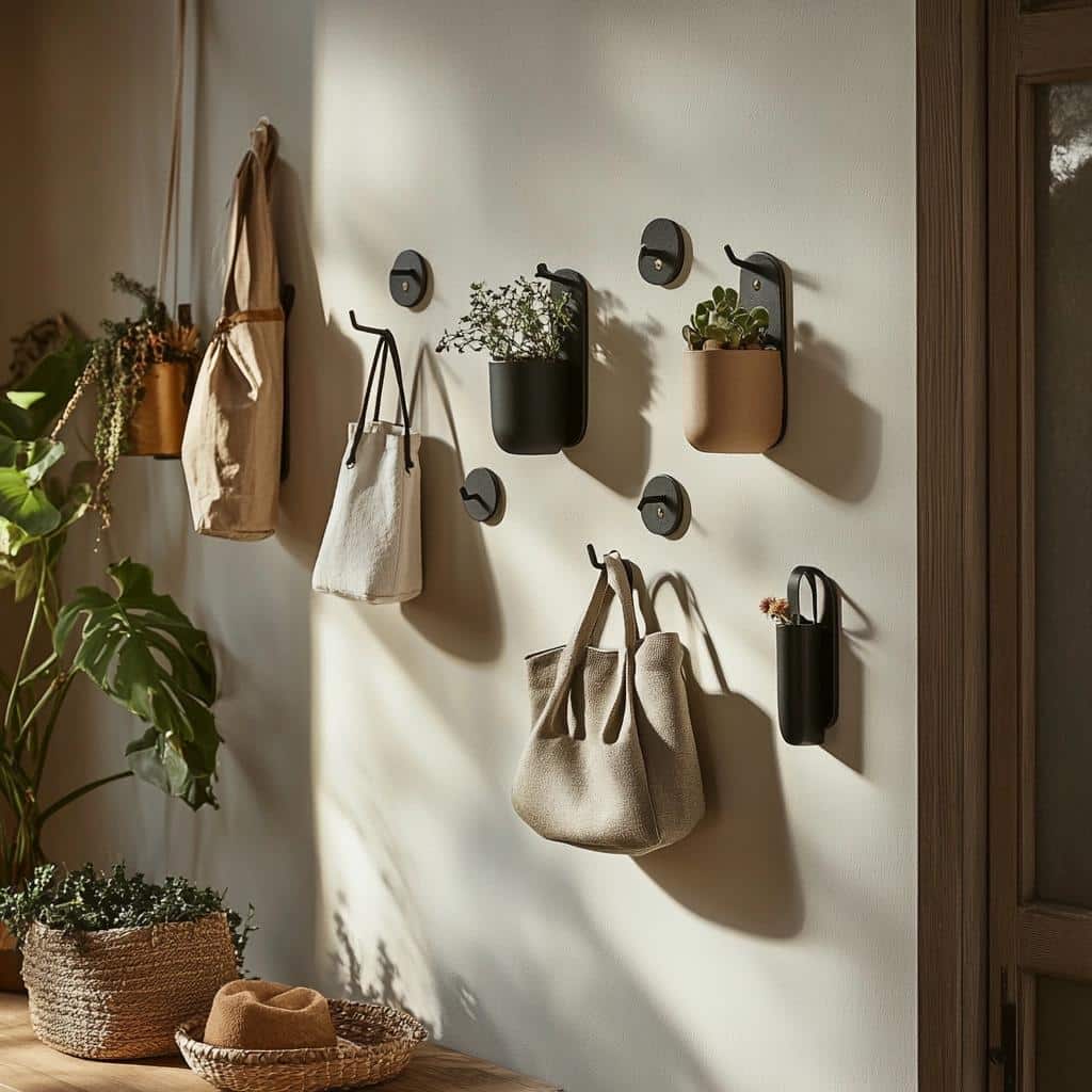 Gancho de parede: 10 ideias para redecorar a casa de forma prática 8 Gancho de parede: 65 ideias para redecorar a casa de forma prática