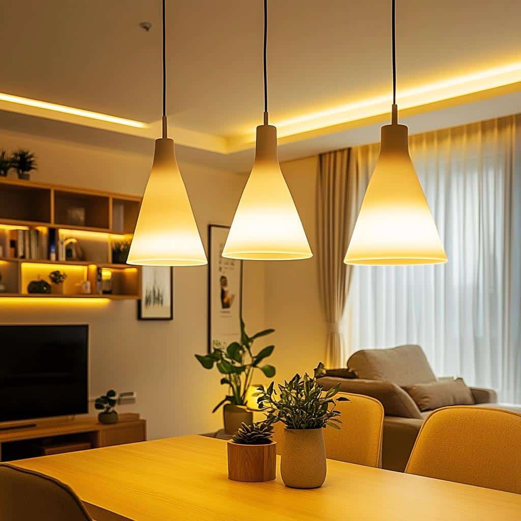 10 Projetos de Iluminação para Sala que Deixam o Ambiente Acolhedor 6 25 Projetos de Iluminação para Sala que Deixam o Ambiente Acolhedor