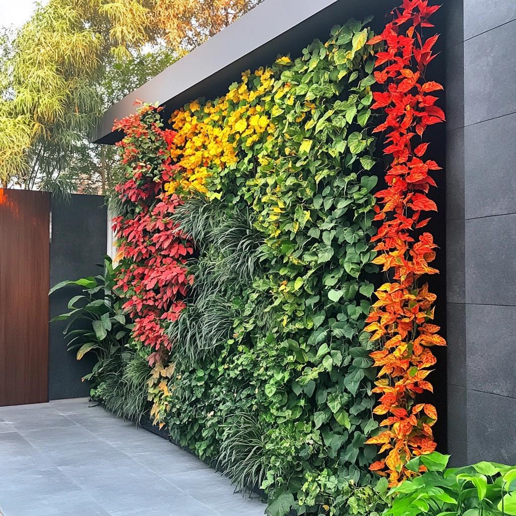 Como Aproveitar Espaços Laterais Com Jardins Verticais 4 Como Aproveitar Espaços Laterais Com Jardins Verticais