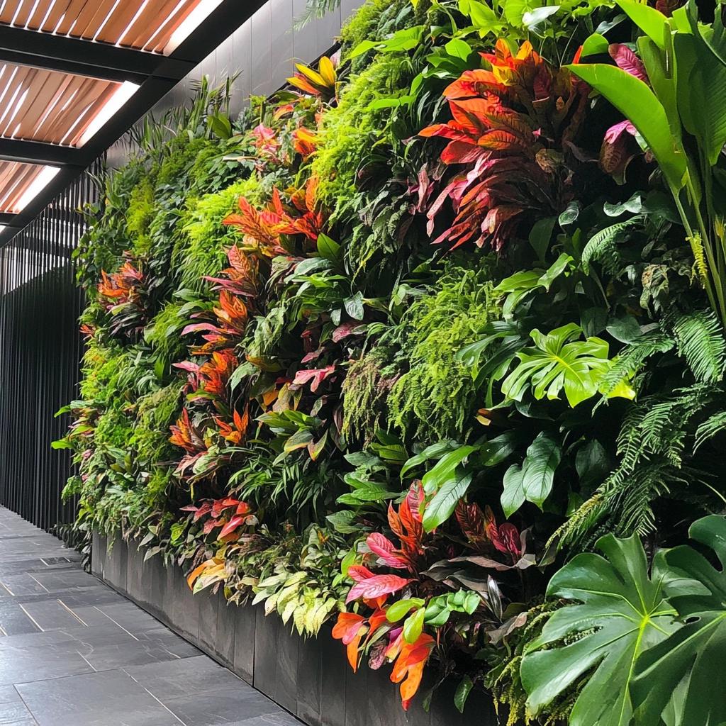 Como Aproveitar Espaços Laterais Com Jardins Verticais 2 Como Aproveitar Espaços Laterais Com Jardins Verticais
