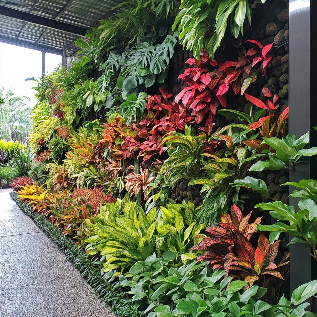 Como Aproveitar Espaços Laterais Com Jardins Verticais 1 Como Aproveitar Espaços Laterais Com Jardins Verticais
