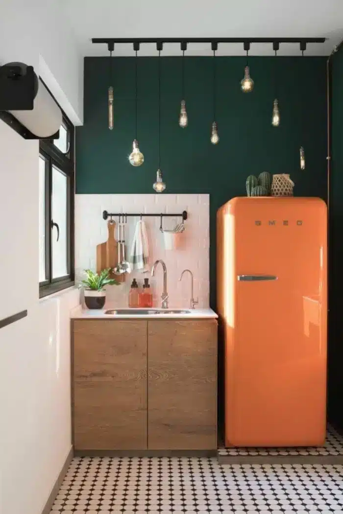 Transformando Kitnet em Loft: Dicas e Inspirações 9 Imagem de um loft com espaços integrados, focando na funcionalidade e organização.