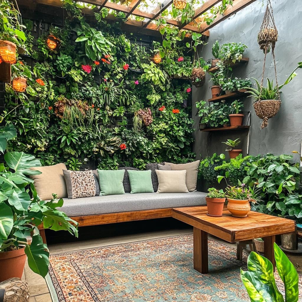 Pátios Pequenos: 5 Melhores Ideias de Decoração com Plantas 2 Pátios Pequenos: 5 Melhores Ideias de Decoração com Plantas