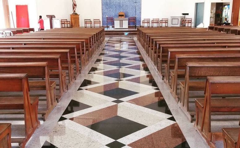Piso 3D: 20 Ideias e Dicas de Decoração 2 Imagem de um piso 3D brilhante