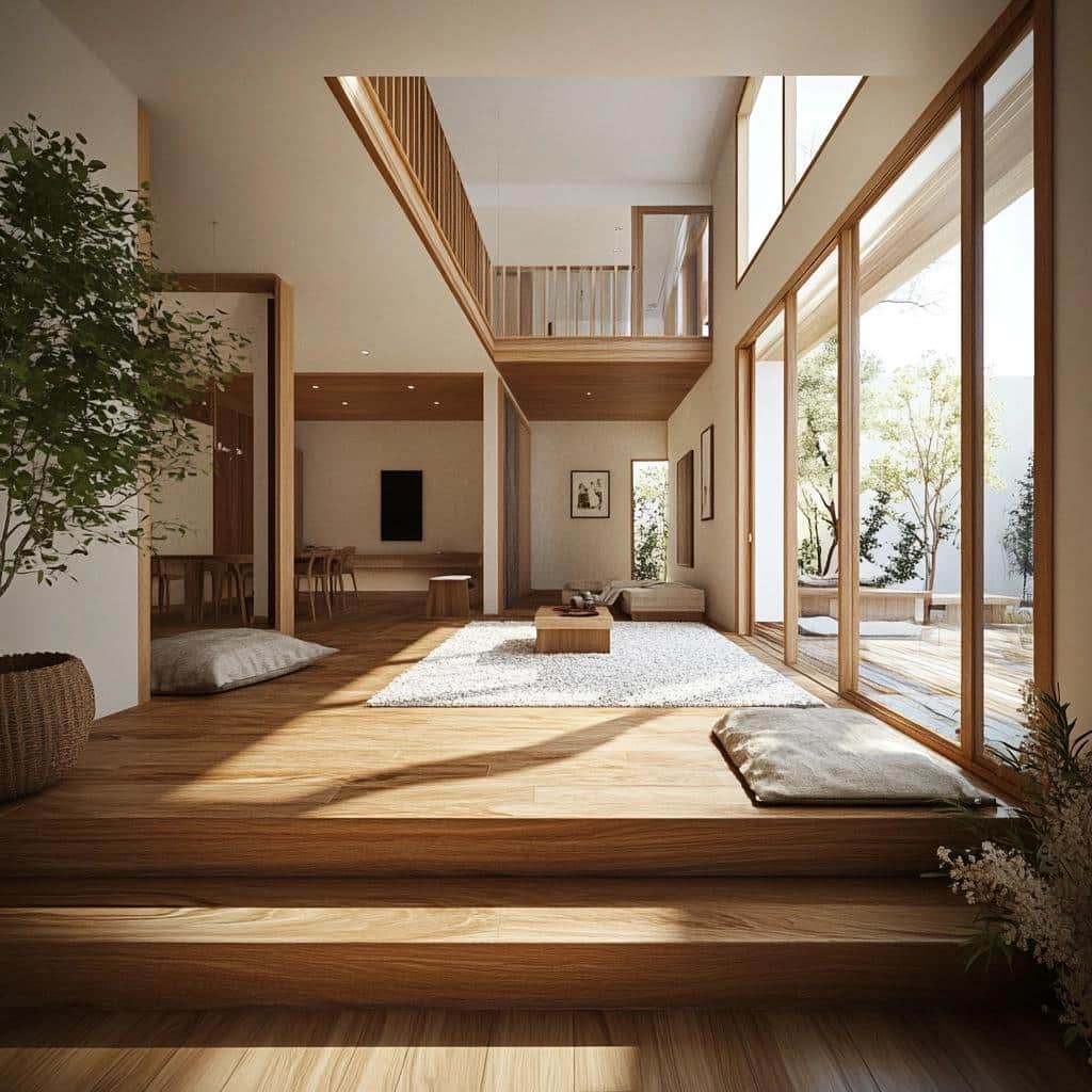 Piso de Madeira: 10 Ambientes Inspiradores 8 Piso de Madeira: 80 Ambientes Inspiradores