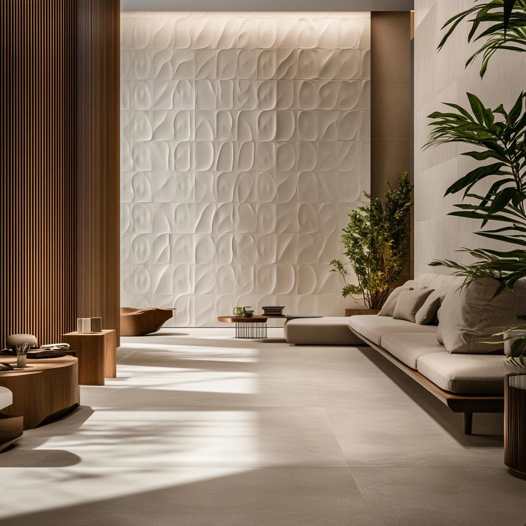 Porcelanato com Relevo: Uma Ousadia na Decoração 10 6 Porcelanato com Relevo: Uma Ousadia na Decoração