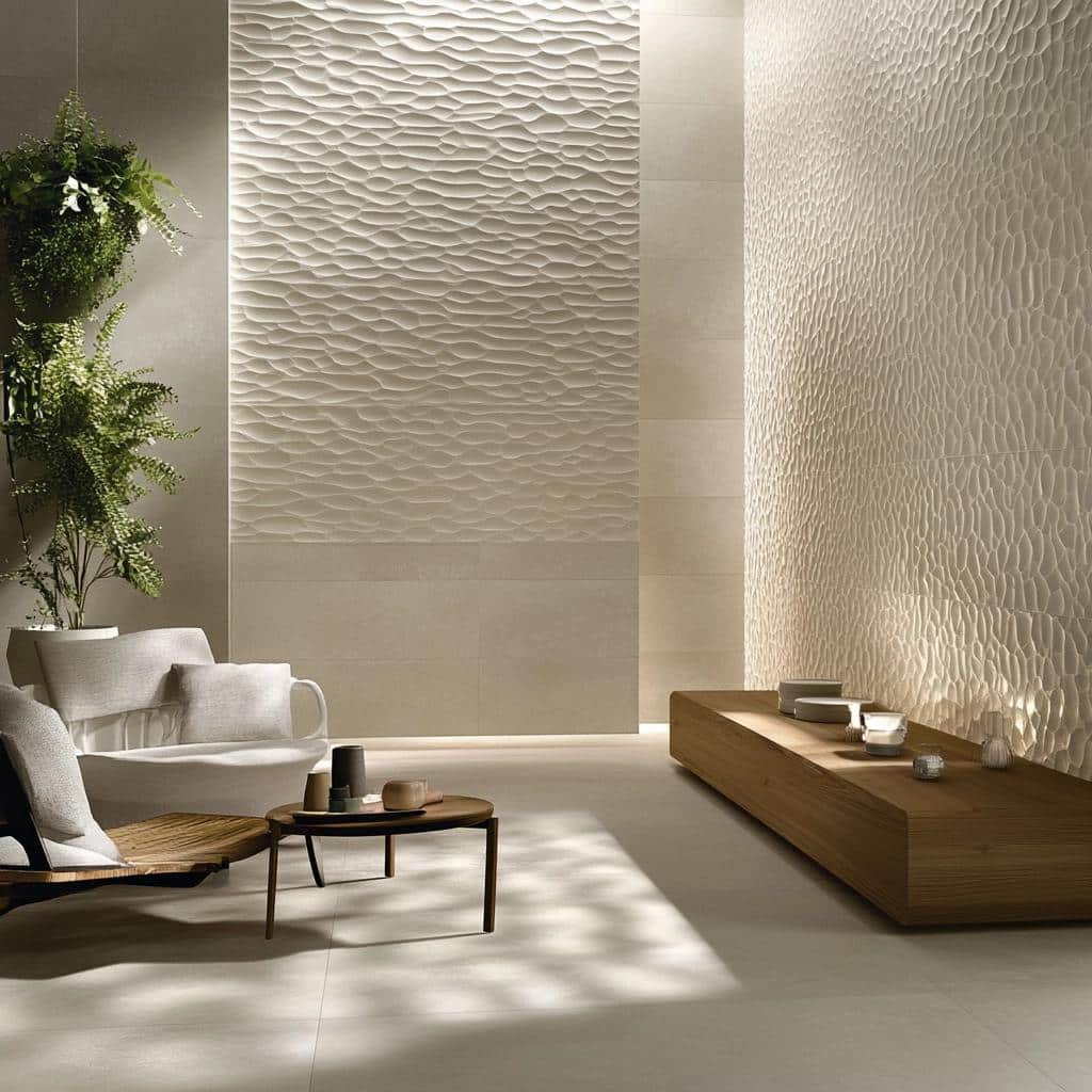 Porcelanato com Relevo: Uma Ousadia na Decoração 10 8 Porcelanato com Relevo: Uma Ousadia na Decoração