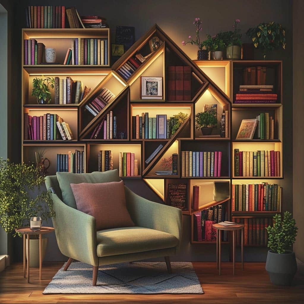 Prateleiras para livros: 10 modelos lindos para decorar e organizar 2 Prateleiras para livros: 60 modelos lindos para decorar e organizar