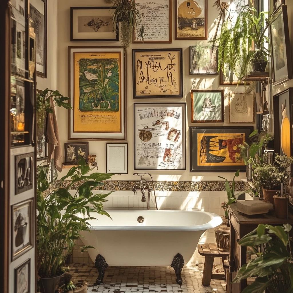 Quadros para Banheiro: Modelos e Tutoriais Para Decorar o Espaço com 10 Ideias 2 Quadros para Banheiro: Modelos e Tutoriais Para Decorar o Espaço