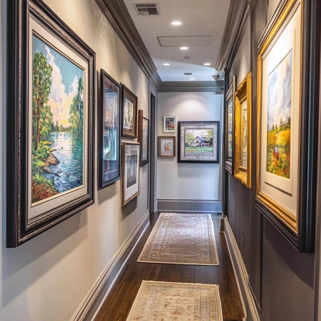 55 Fotos de Quadros para Corredor que Decoram Seu Lar com Elegância