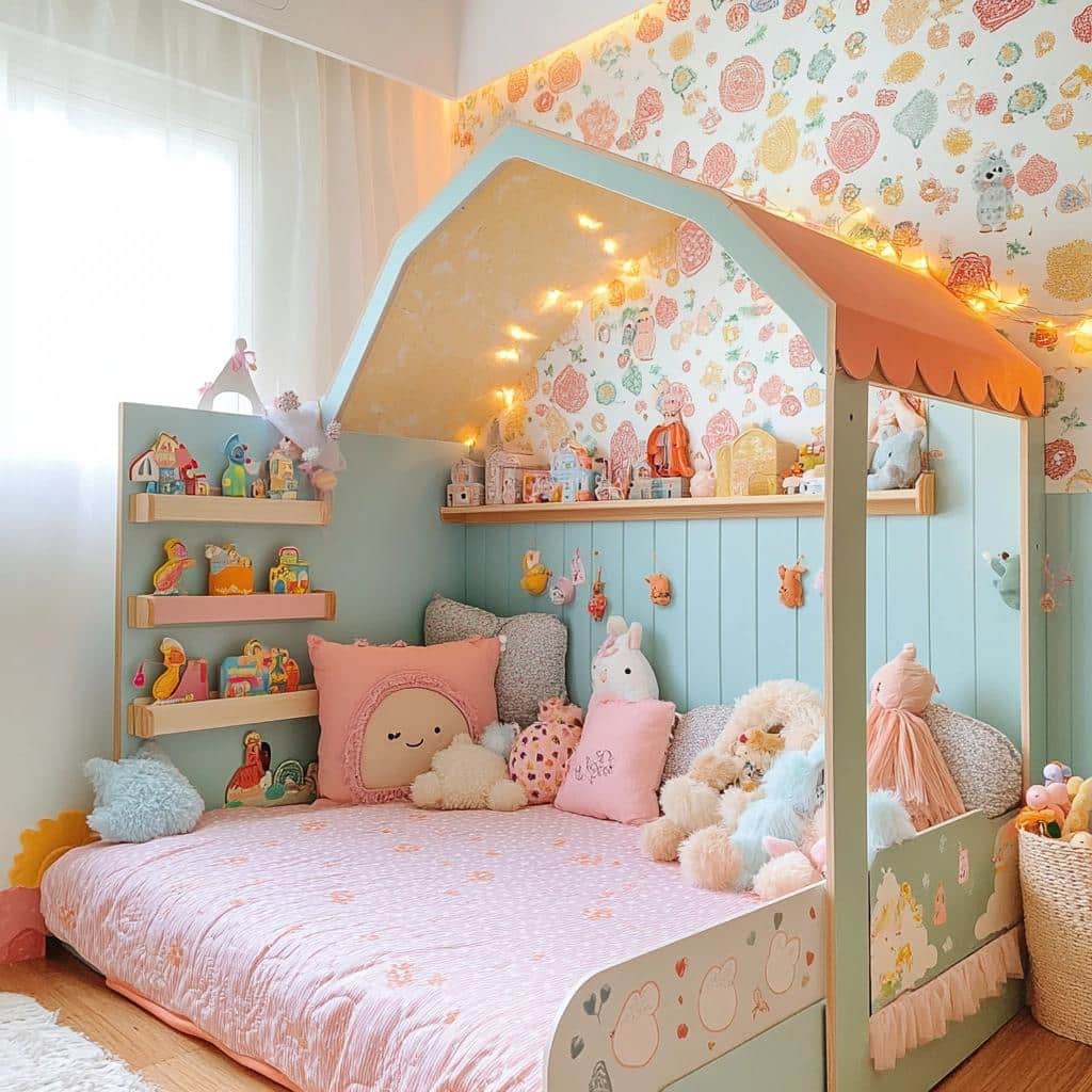 10 Ideias de Quarto Infantil Feminino e Dicas para uma Decoração Criativa 2 75 Ideias de Quarto Infantil Feminino e Dicas para uma Decoração Criativa