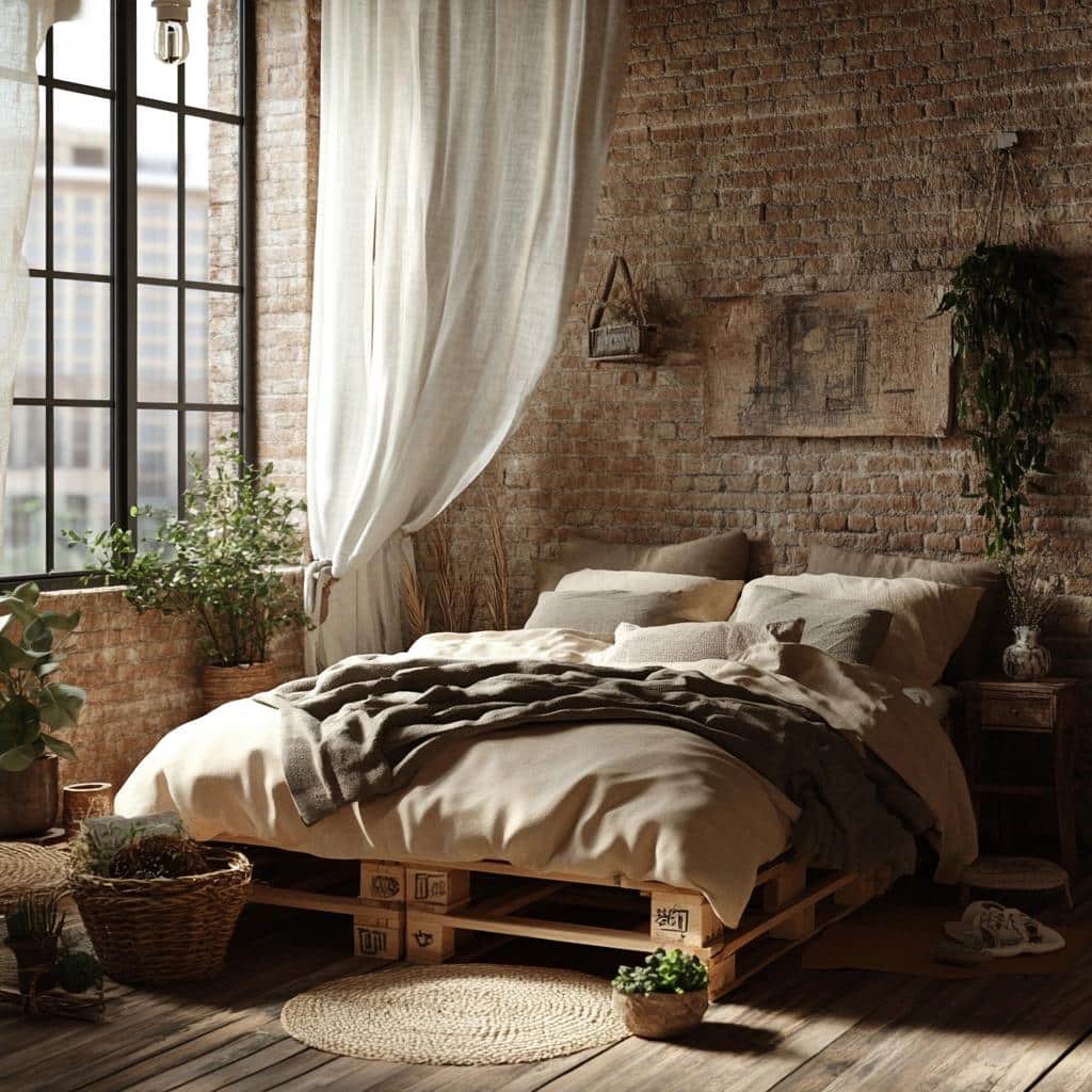 Decoração de Quarto Rústico: 10 Ideias para um Espaço Aconchegante 2 Decoração de Quarto Rústico: 80 Ideias para um Espaço Aconchegante