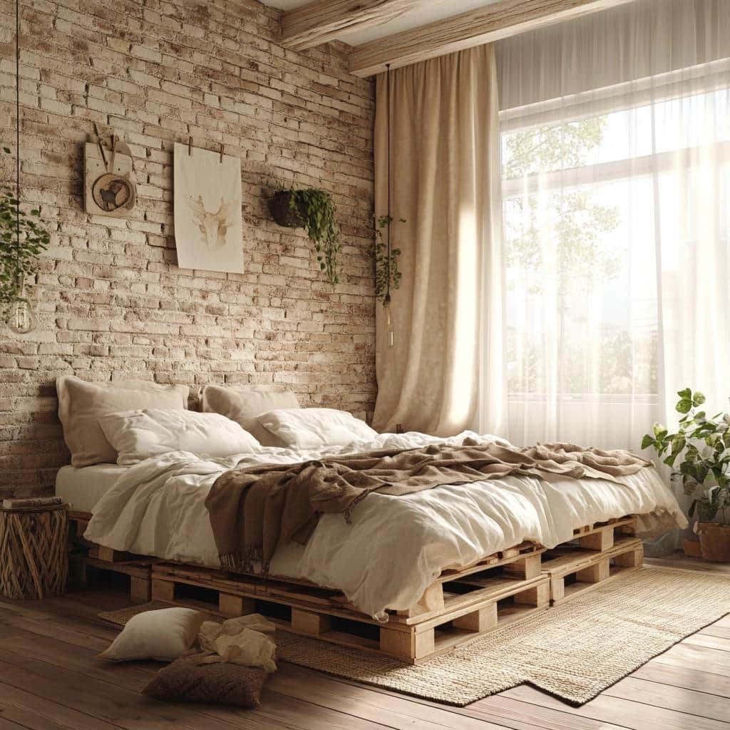 Decoração de Quarto Rústico: 10 Ideias para um Espaço Aconchegante 6 Decoração de Quarto Rústico: 80 Ideias para um Espaço Aconchegante
