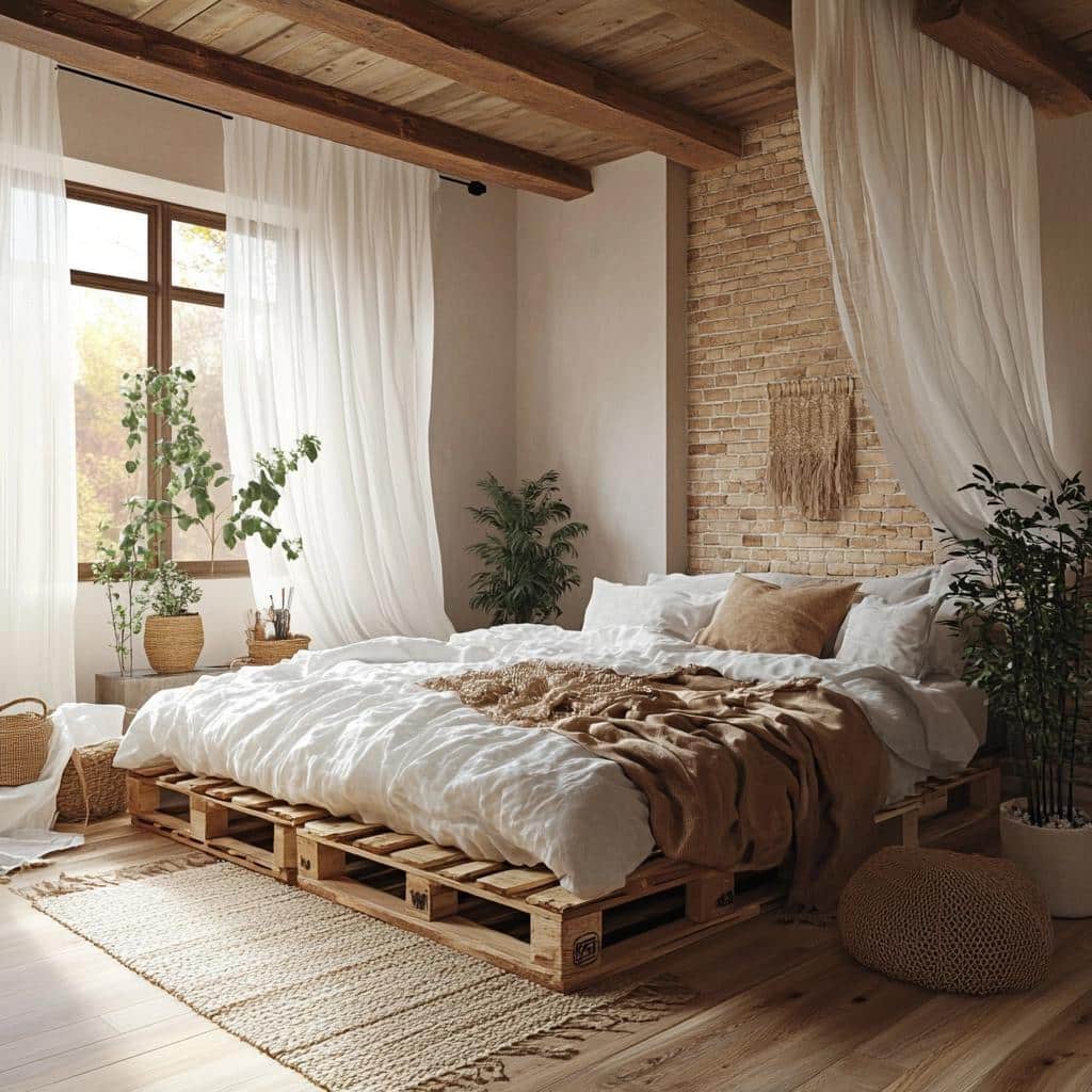 Decoração de Quarto Rústico: 10 Ideias para um Espaço Aconchegante 8 Decoração de Quarto Rústico: 80 Ideias para um Espaço Aconchegante