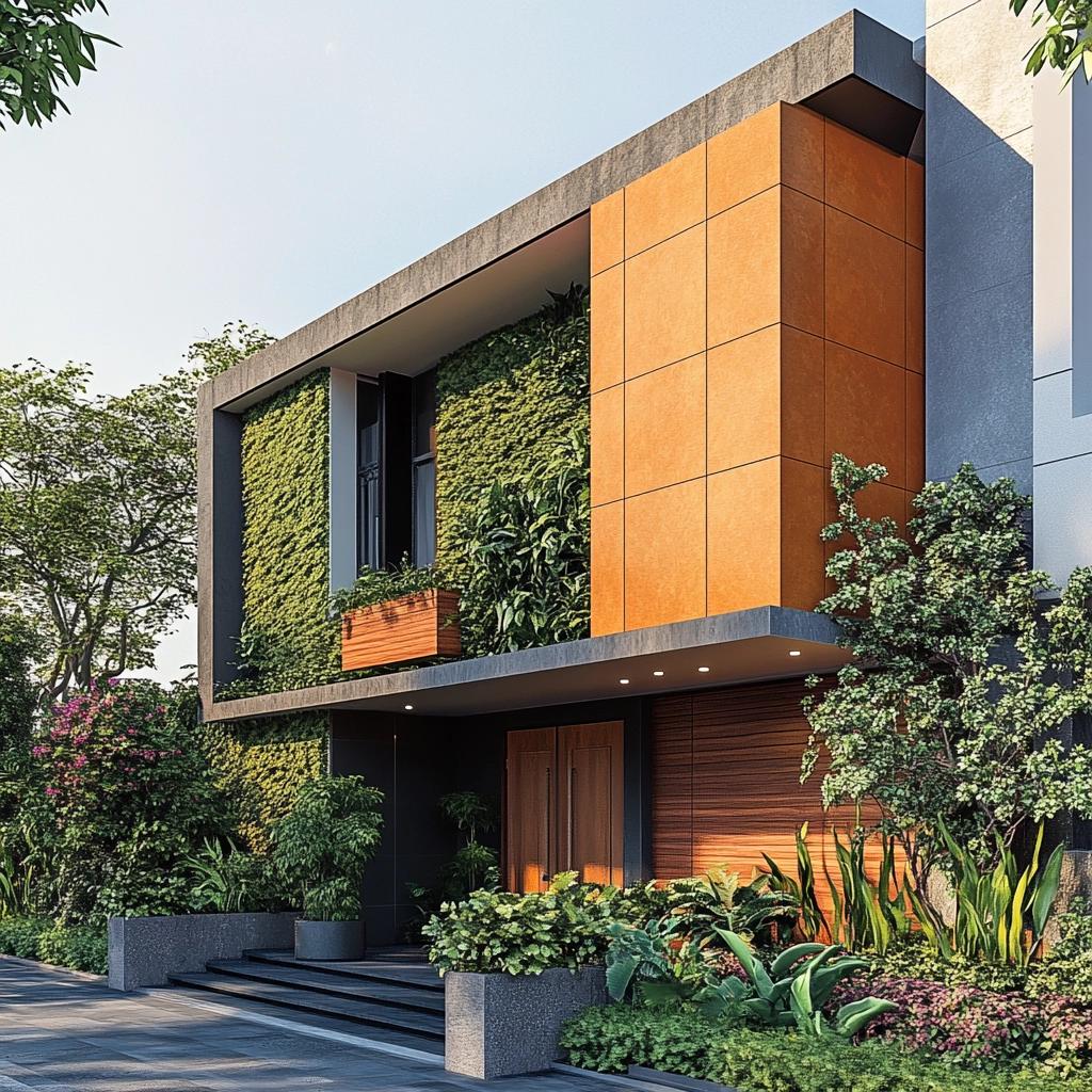 Revestimento de parede externa: 60 ideias incríveis para sua casa 1 Revestimento de parede externa: 60 ideias incríveis para sua casa
