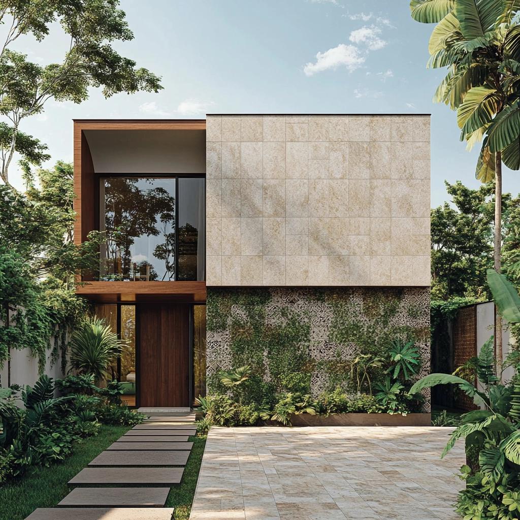 Revestimento de parede externa: 60 ideias incríveis para sua casa 6 Revestimento de parede externa: 60 ideias incríveis para sua casa