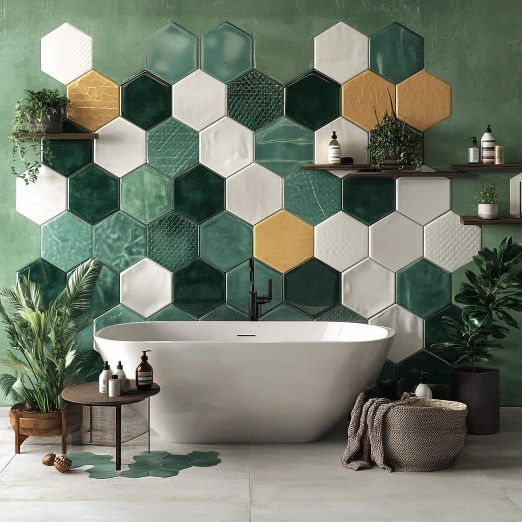 Revestimento Hexagonal: 40 Ideias para Apostar nessa Tendência Geométrica