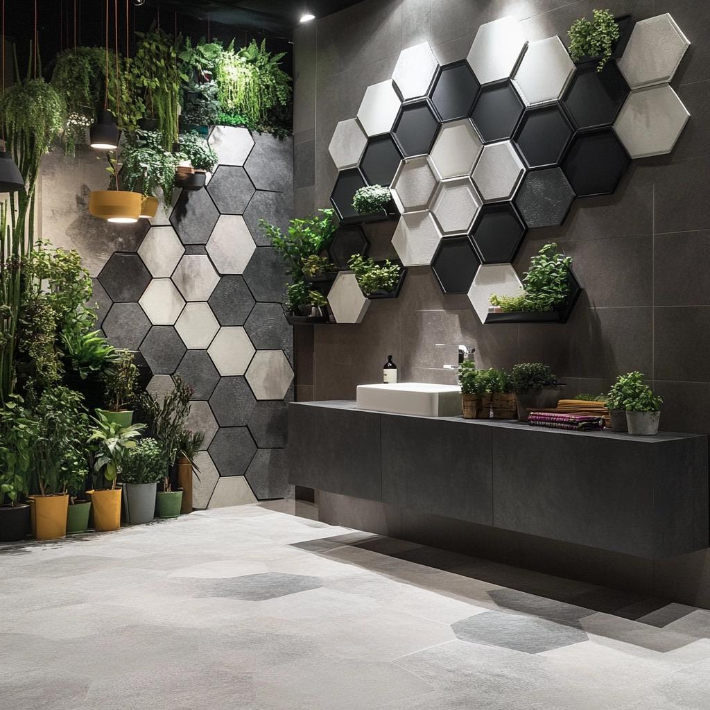 Revestimento Hexagonal: 40 Ideias para Apostar nessa Tendência Geométrica
