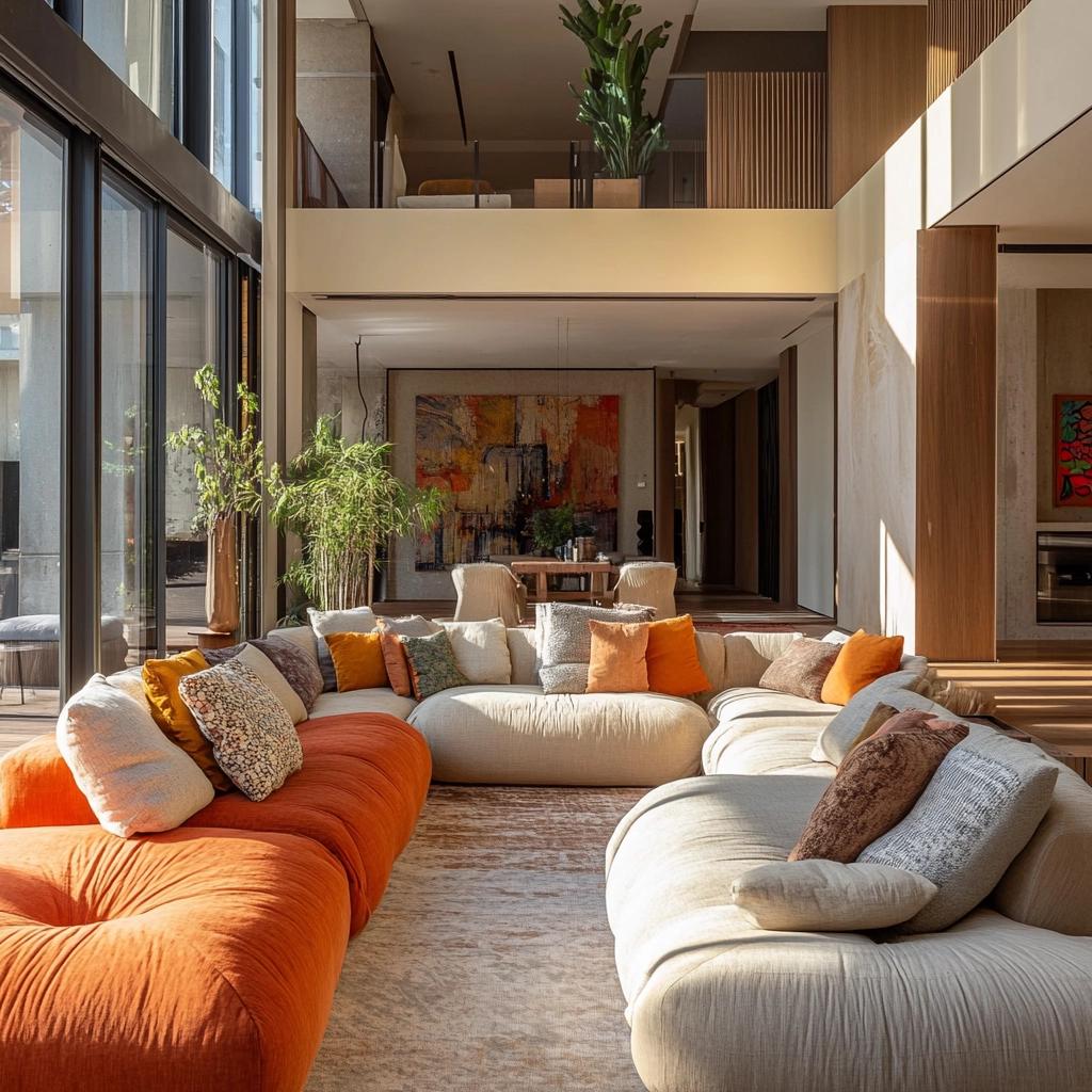 30 Projetos com Sofá-Ilha para uma Decoração Integrada