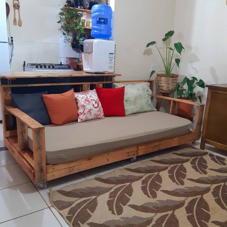 Transforme Seu Ambiente com Sofás Rústicos: 60 Modelos que Trazem o Charme do Campo para Sua Casa! 5 Modelo de sofá rústico