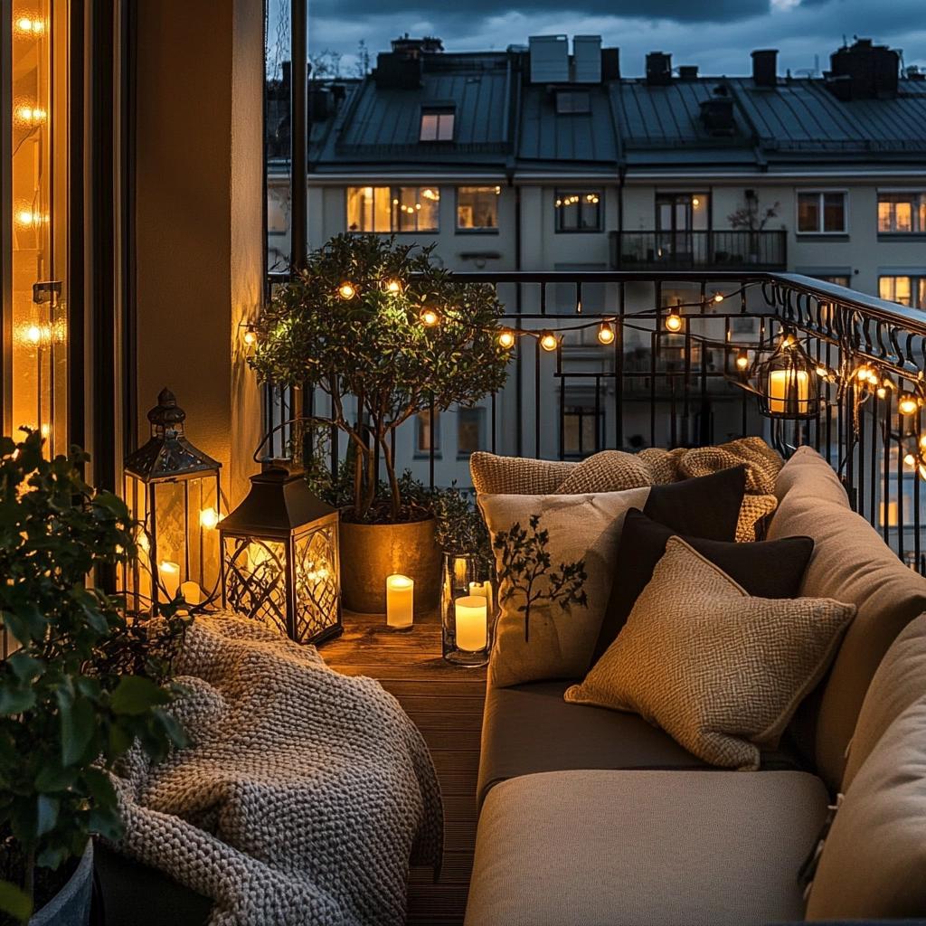 7 Ideias para Iluminar Sua Sacada de Apartamento 3 7 Ideias para Iluminar Sua Sacada de Apartamento