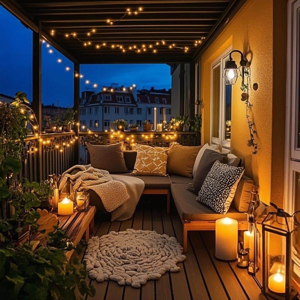 7 Ideias para Iluminar Sua Sacada de Apartamento 2 7 Ideias para Iluminar Sua Sacada de Apartamento
