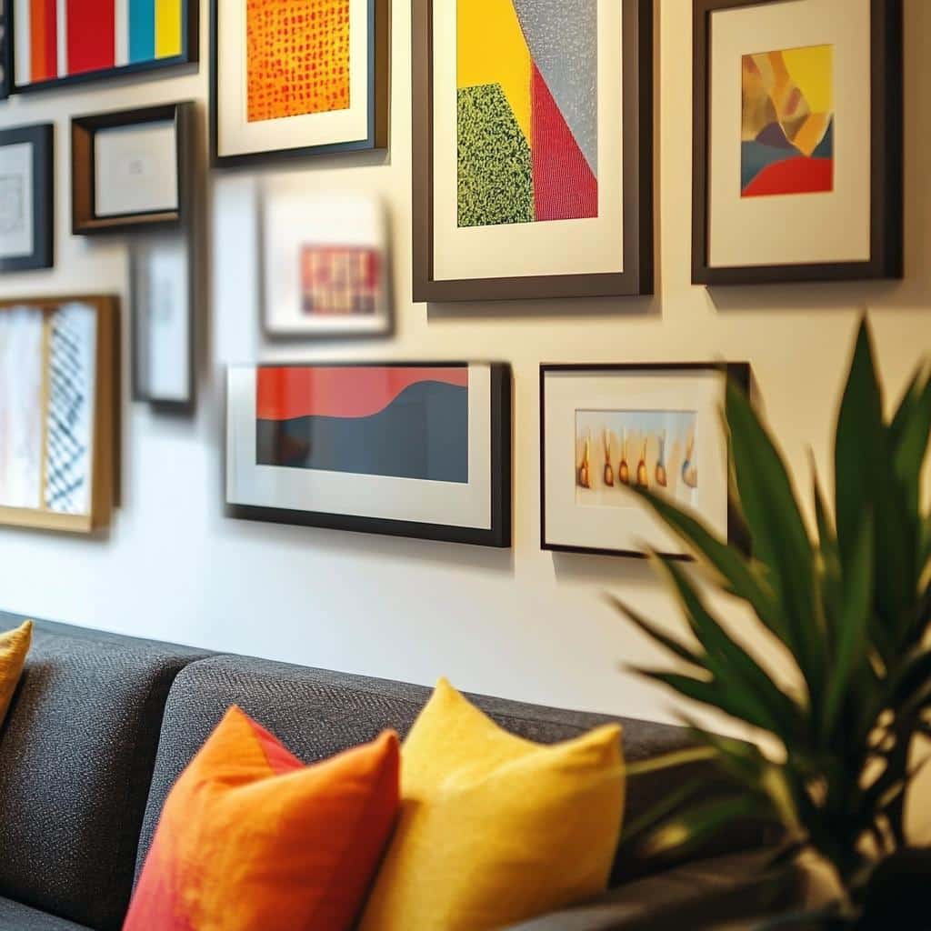 8 Ideias para Criar Composição de Quadros em Casa 4 8 Ideias para Criar Composição de Quadros em Casa