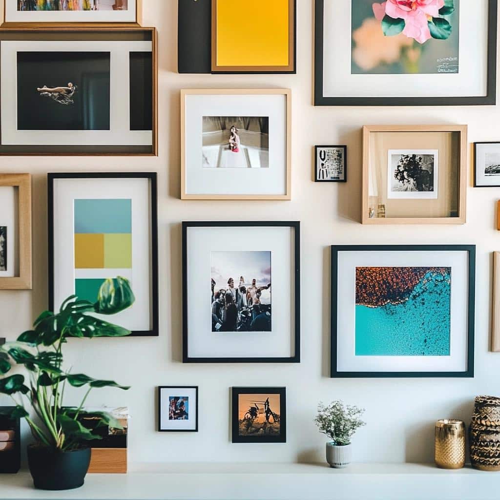 8 Ideias para Criar Composição de Quadros em Casa 8 8 Ideias para Criar Composição de Quadros em Casa