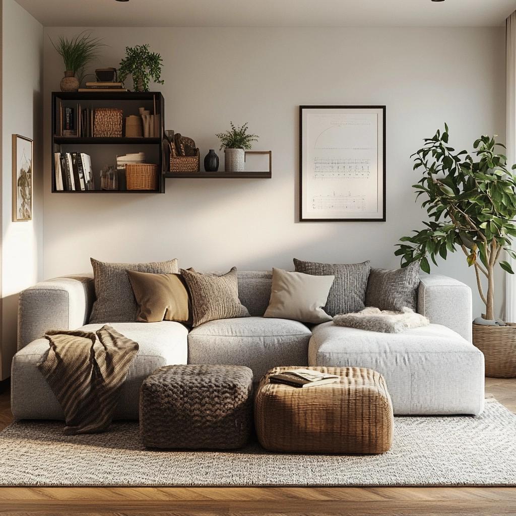 8 Truques para Manter a Sala Organizada sem Perder o Conforto 4 8 Truques para Manter a Sala Organizada sem Perder o Conforto