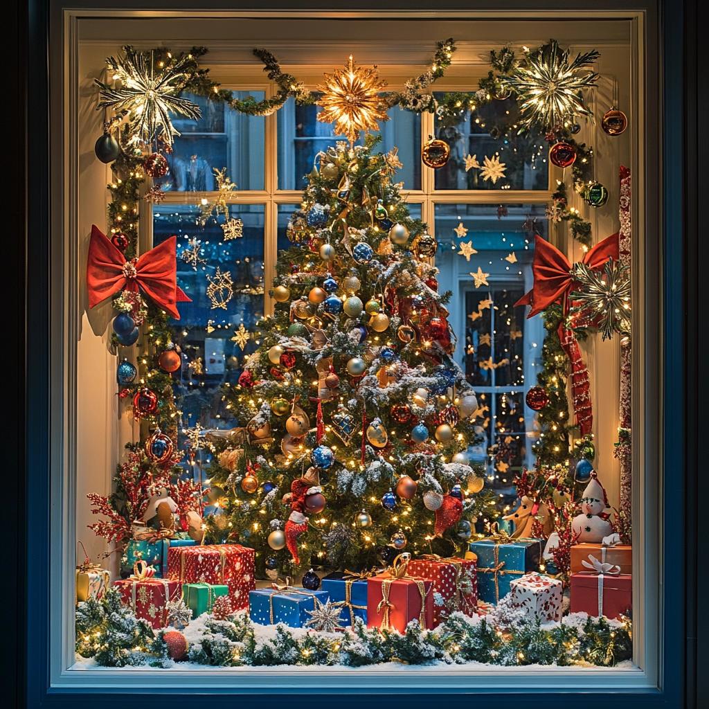 9 Dicas Para Montar uma Vitrine de Natal Encantadora 4 9 Dicas Para Montar uma Vitrine de Natal Encantadora
